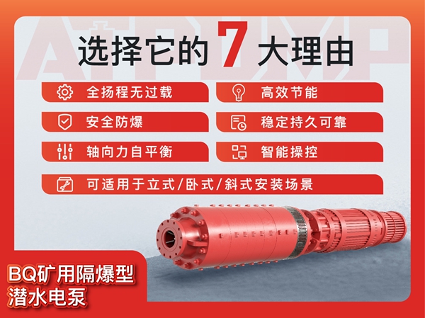 BQSG游戏平台官网:矿用隔爆型潜水电泵